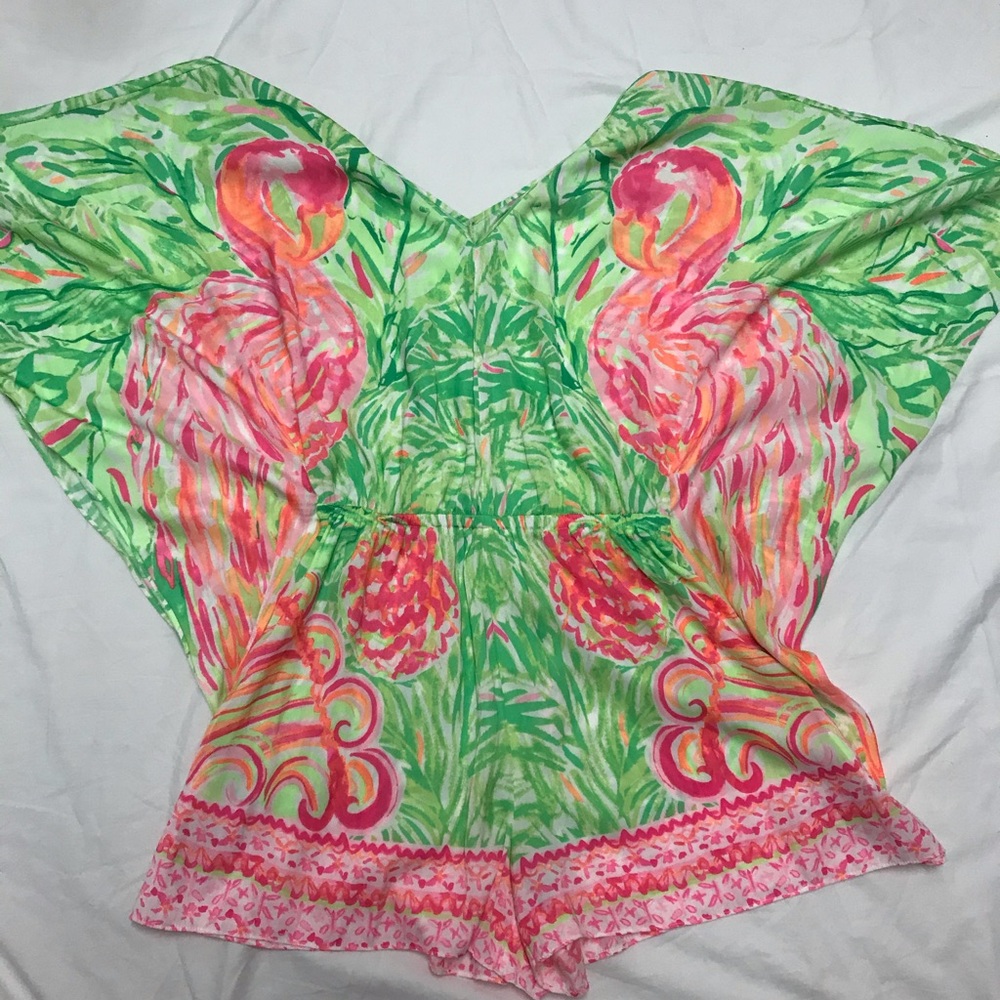 🌺Lily Pulitzer swimsuit coverup/ romper🌺